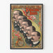 Vintage-Poster Ringling Bros. Portraits mit Illustrationen