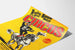 Vintage-Poster vom Zirkus Ringling Bros und Barnum & Bailey in Gelb und Rot