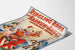 Vintage-Poster des Zirkus Ringling Bros und Barnum & Bailey mit Clown und Kindern