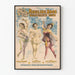 Vintage-Poster Ringling Bros – Stars der weiblichen Luftakrobatik