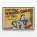 Vintage-Poster Henry Kings Sackcloth and Scarlet mit Alice Terry — gerahmtes Bild an der Wand