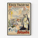 Vintage-Poster Großes Ballett-Pantomime Roknedin - Wanddekoration Theater