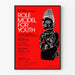 Vintage-Wandposter 'Role Model for Youth' für Dekoration bei Black History-Veranstaltung