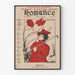 Vintage-Poster Romance Railroad Edition - Weibliche Illustration September