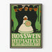 Vintage-Poster Rosswein Heimatfest 1914 Wanddekoration