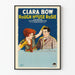 Vintage-Film-Poster Rough House Rosie mit Clara Bow