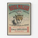 Vintage-Poster Royal Malaga mit Tiger und Krone