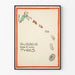 Vintage-Poster Illustration Gummi und Reifen
