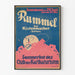 Vintage-Poster Sommerfest des Karikaturisten