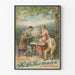 Russisches Vintage-Poster für Champagner Totin – Elegante Wanddekoration
