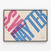 Ausstellungsposter S.W. Hayter in der Howard Wise Galerie — gerahmtes Bild an der Wand
