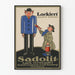 Vintage-Poster Sadolit Malerei und Lackierung