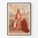 Vintage-Dekorposter Saint-Jean-du-Doigt