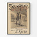 Vintage-Poster Salammbô Oper in 5 Akten von Camille du Locle