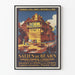 Vintage-Poster Salies-de-Béarn Thermal- und Touristenbahnhof