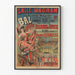 Vintage-Poster Bal Salle Wagram Wanddekoration