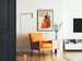 Vintage-Poster vom Nationalen Mode Salon - Retro-Wanddekoration