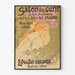 Plakat Salon des Cent 1899 Wanddekoration Vintage Jugendstil