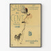 Plakat Salon des Cent 1896 für Vintage-Wanddekoration