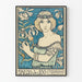 Poster Salon des 100 von Paul Berthon - Vintage Wanddekoration im Jugendstil