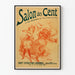 Vintage-Poster Salon des Cent 1897 – Historische Wanddekoration