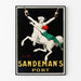 Vintage-Poster Sandeman's Port - Elegante und Retro-Wanddekoration