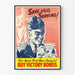 Vintage-Militärposter - Victory-Coupons kaufen