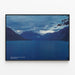 Poster Lac Crescent im Olympischen Nationalpark — gerahmtes Bild an der Wand