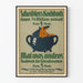 Vintage-Kochbuch-Poster von Scheiblers Kochbuch