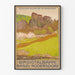 Vintage-Poster Schloss Burg bei Rodersdorf Birsigtalbahn Basel Rodersdorf
