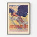 Vintage-Poster der Schneebergbahn in Wien - Künstlerische Wanddekoration