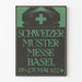 Vintage-Poster Schweizer Mustermesse Basel 1924 Wanddekoration