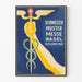 Vintage-Poster Schweizer Mustermesse Basel 1929 Wanddekoration