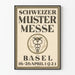 Vintage-Poster Schweizer Mustermesse Basel 1921