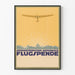 Vintage-Schweizer Flugspende-Poster – Wanddekoration Luftfahrt