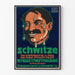 Vintage-Poster Schwitze Kreuz Thermalbad – Retro-Wanddekoration