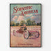 Vintage-Poster Wissenschaftliches Amerikanisches Automobilnummer 1904