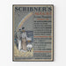 Vintage-Poster Scribner's August Fiction Nummer
