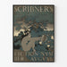 Vintage-Poster Scribner's Fiction August – elegante Wanddekoration