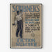 Vintage-Scribner's Fiction Nummer - Wanddekoration Poster für Literatur