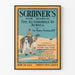 Vintage-Poster Scribner's The Automobile In Africa Wanddekoration