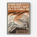Vintage-Poster zur öffentlichen Gesundheit im Kampf gegen Malaria