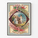 Vintage-Poster Siegel der Tabakbehörde von North Carolina Marburg Brothers