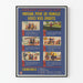 Vintage-Poster Rechte des Bauern Familienvater