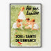 Vintage-Poster Soziale Sicherheit – Reine Luft und Licht, Freude und Gesundheit der Kindheit