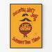 Vintage-Poster Lifeguard Wanddekoration Sicherheit im Sommer