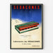 Vintage-Poster für Werbung Sedacones – Retro-Medizinische Wanddekoration