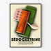 Vintage-Poster Sédogastrine Zizine - Retro-Wanddekoration
