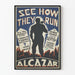 Vintage-Poster "See How They Run" – Theater-Wanddekoration