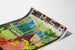 Vintage-Dekorationsposter See Malaya - Tropisches Ambiente